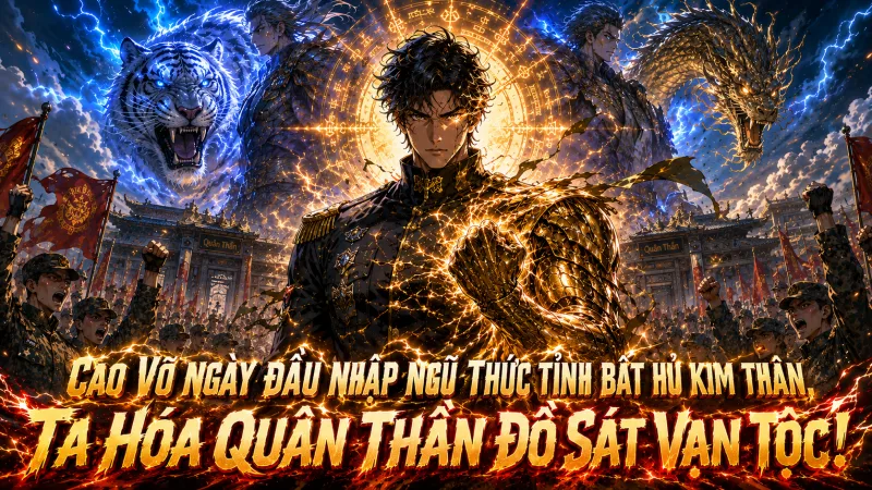 [TRỌN BỘ 1-624] Cao Võ: Ngày Đầu Nhập Ngũ Thức Tỉnh Bất Hủ Kim Thân, Ta Hóa Quân Thần Đồ Sát Vạn Tộc!
