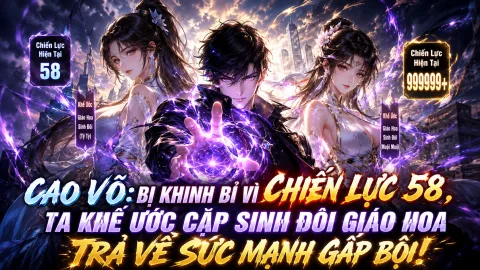 [TRỌN BỘ 1-1244] Cao Võ: Bị Khinh Bỉ Vì Chiến Lực 58, Ta Khế Ước Cặp Sinh Đôi Giáo Hoa Trả Về Sức Mạnh Gấp Bội!