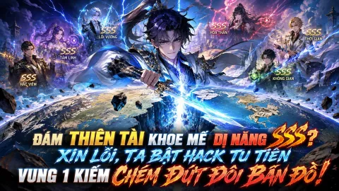 [TRỌN BỘ 1-477] Đám Thiên Tài Khoe Mẽ Dị Năng SSS? Xin Lỗi, Ta Bật Hack Tu Tiên Vung 1 Kiếm Chém Đứt Đôi Bản Đồ!