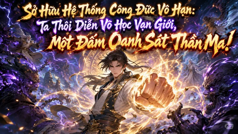 [TRỌN BỘ] Cao Võ: Sở Hữu Hệ Thống Công Đức Vô Hạn: Ta Thôi Diễn Võ Học Vạn Giới, Một Đấm Oanh Sát Thần Ma!