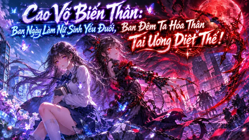 Cao Võ: Ban Ngày Làm Nữ Sinh Yếu Đuối, Ban Đêm Ta Hoá Thân Tai Ương Diệt Thế!!