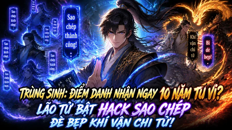 [TRỌN BỘ -034] Trùng Sinh Điểm Danh Nhận Ngay 10 Năm Tu Vi Lão Tử Bật Hack Sao Chép Đè Bẹp Khí Vận Chi Tử!