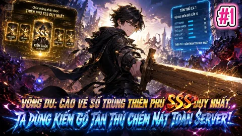 [TRỌN BỘ 1-1270] Võng Du Cào Vé Số Trúng Thiên Phú SSS Duy Nhất, Ta Dùng Kiếm Gỗ Tân Thủ Chém Nát Toàn Server!