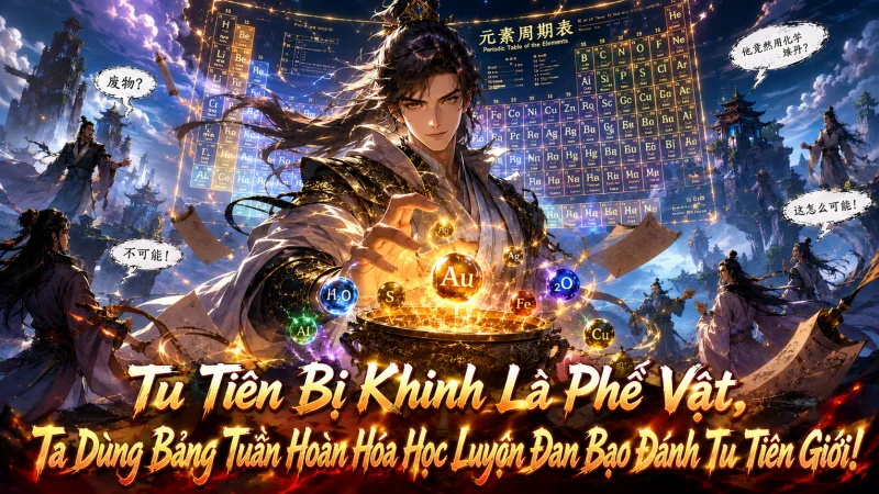 [TRỌN BỘ 1-323] Tu Tiên Bị Khinh Là Phế Vật, Ta Dùng Bảng Tuần Hoàn Hóa Học Luyện Đan Bạo Đánh Tu Tiên Giới!