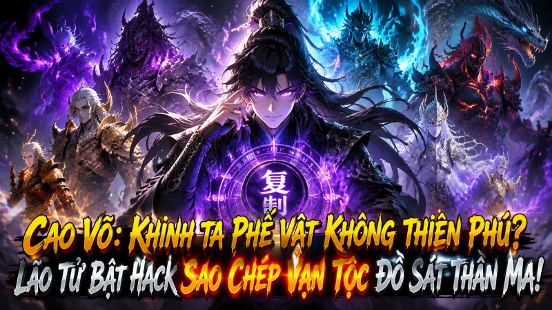 [TRỌN BỘ -690] Cao Võ: Khinh Ta Phế Vật Không Thiên Phú, Lão Tử Bật Hack Sao Chép Vạn Tộc Đồ Sát Thần Ma!