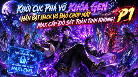 【Trọn Bộ P1-824】Khởi Cục Phá Vỡ Khóa Gen, Hắn Bật Hack Võ Đạo Chớp Mắt Max Cấp Đồ Sát Toàn Tinh Không!