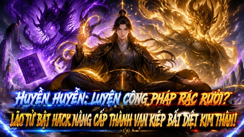 [TRỌN BỘ -544] Huyền Huyễn: Luyện Công Pháp Rác Rưởi, Lão Tử Bật Hack Nâng Cấp Thành Vạn Kiếp Bất Diệt Kim Thân!