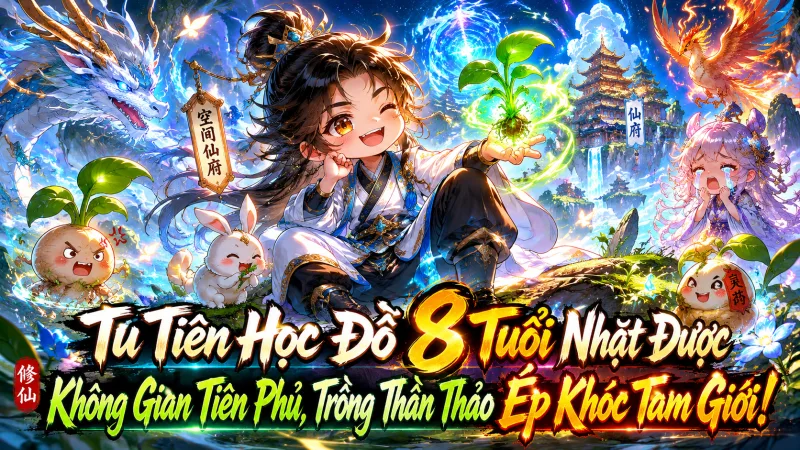[TRỌN BỘ -063] Tu Tiên Học Đồ 8 Tuổi Nhặt Được Không Gian Tiên Phủ, Trồng Thần Thảo Ép Khóc Tam Giới!