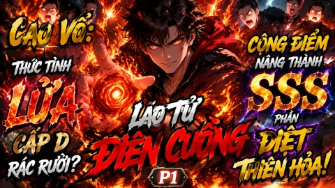 [TRỌN BỘ 1-619] Cao Võ: Thức Tỉnh Lửa Cấp D Rác Rưởi? Lão Tử Điên Cuồng Cộng Điểm Nâng Thành SSS Phần Diệt Thiên Hỏa!