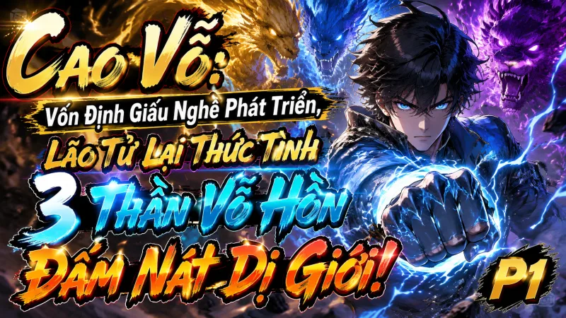 [TRỌN BỘ 1-1537] Cao Võ: Vốn Định Giấu Nghề Phát Triển, Lão Tử Lại Thức Tỉnh 3 Thần Võ Hồn Đấm Nát Dị Giới!