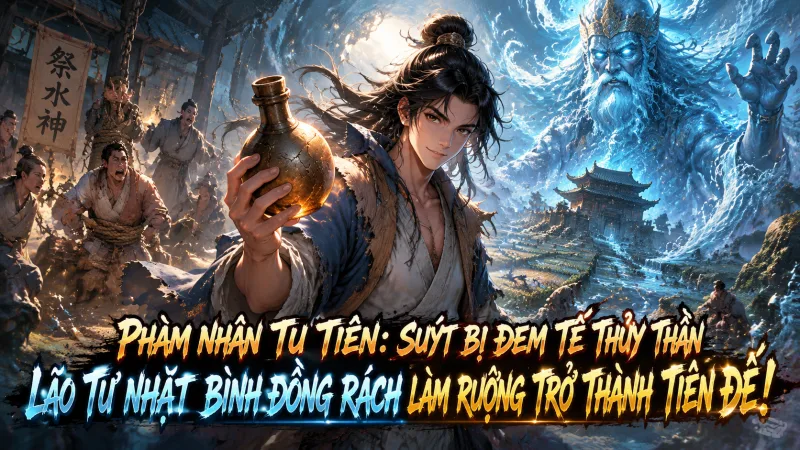 [TRỌN BỘ- 018] Phàm Nhân Tu Tiên Suýt Bị Đem Tế Thủy Thần Lão Tử Nhặt Bình Đồng Rách Làm Ruộng Trở Thành Tiên Đế!