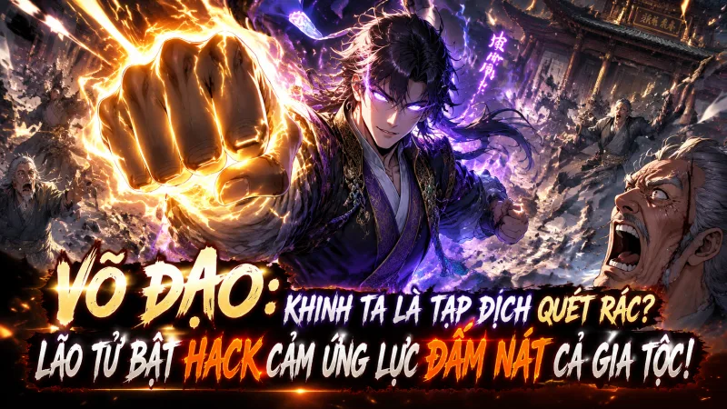[TRỌN BỘ -029] Võ Đạo Khinh Ta Là Tạp Dịch Quét Rác Lão Tử Bật Hack Cảm Ứng Lực Đấm Nát Cả Gia Tộc!
