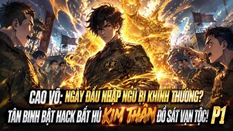[Chap 1-613] Cao Võ: Ngày Đầu Nhập Ngũ Bị Khinh Thường? Tân Binh Bật Hack Bất Hủ Kim Thân Đồ Sát Vạn Tộc!