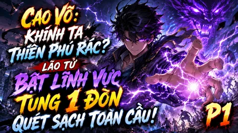 [TRỌN BỘ 1-213] Cao Võ: Khinh Ta Thiên Phú Rác? Lão Tử Bật Lĩnh Vực Tung 1 Đòn Quét Sạch Toàn Cầu!