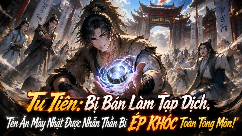[TRỌN BỘ 1-542] Tu Tiên Bị Bán Làm Tạp Dịch, Tên Ăn Mày Nhặt Được Nhẫn Thần Bí Ép Khóc Toàn Tông Môn!