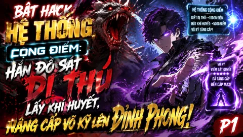 [TRỌN BỘ 1-543] Bật Hack Hệ Thống Cộng Điểm: Hắn Đồ Sát Dị Thú Lấy Khí Huyết, Nâng Cấp Võ Kỹ Lên Đỉnh Phong!