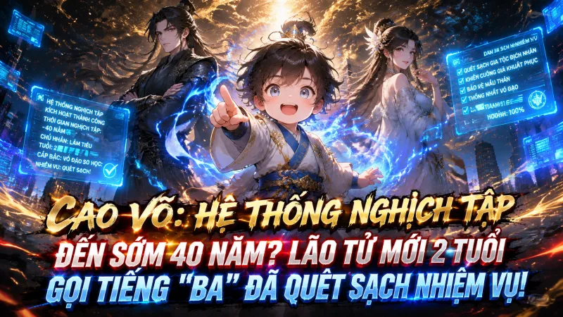 [TRỌN BỘ -525] Cao Võ Hệ Thống Nghịch Tập Đến Sớm 40 Năm Lão Tử Mới 2 Tuổi Gọi Tiếng Ba Đã Quét Sạch Nhiệm Vụ!