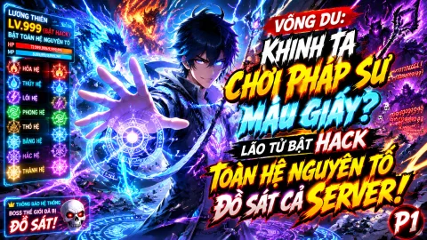 [TRỌN BỘ 1-539] Võng Du: Khinh Ta Chơi Pháp Sư Máu Giấy? Lão Tử Bật Hack Toàn Hệ Nguyên Tố Đồ Sát Cả Server!