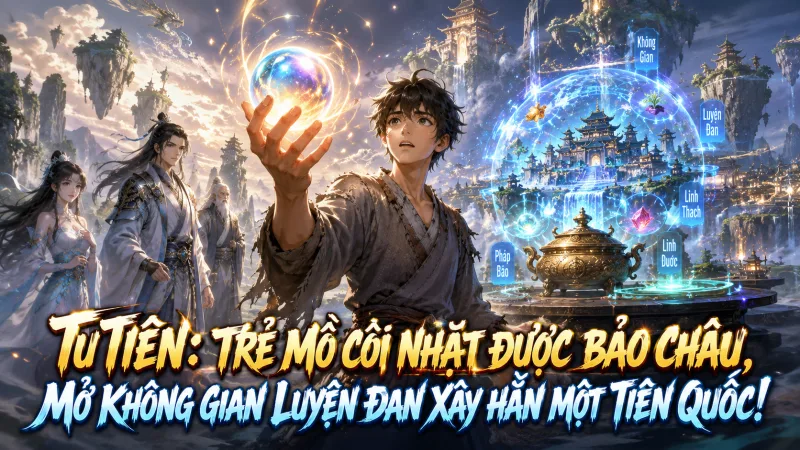 [TRỌN BỘ- 093] Tu Tiên Trẻ Mồ Côi Nhặt Được Bảo Châu, Mở Không Gian Luyện Đan Xây Hẳn Một Tiên Quốc!