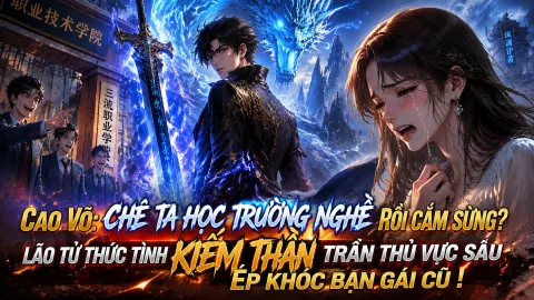[TRỌN BỘ -865] Cao Võ Chê Ta Học Trường Nghề Rồi Cắm Sừng Lão Tử Thức Tỉnh Kiếm Thần Trấn Thủ Vực Sâu Ép Khóc Bạn Gái Cũ!