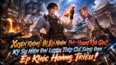 [TRỌN BỘ -037] Xuyên Không Bị Ép Nhận Đất Hoang Khô Cằn Kỹ Sư Hiện Đại Luyện Thép Chế Súng Đạn Ép Khóc Hoàng Triều!