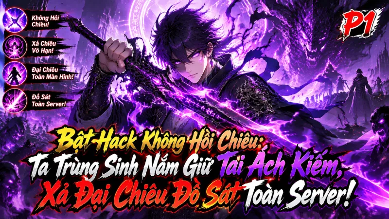 [TRỌN BỘ 1-669] Bật Hack Không Hồi Chiêu: Ta Trùng Sinh Nắm Giữ Tai Ách Kiếm, Xả Đại Chiêu Đồ Sát Toàn Server!