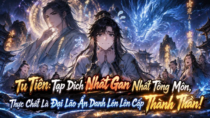 [TRỌN BỘ 1-783] Tu Tiên Tạp Dịch Nhát Gan Nhất Tông Môn, Thực Chất Là Đại Lão Ẩn Danh Lén Lên Cấp Thành Thần!