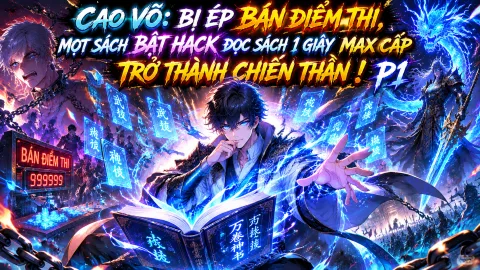 [TRỌN BỘ 1-250] Cao Võ: Bị Ép Bán Điểm Thi, Mọt Sách Bật Hack Đọc Sách 1 Giây Max Cấp Trở Thành Chiến Thần!