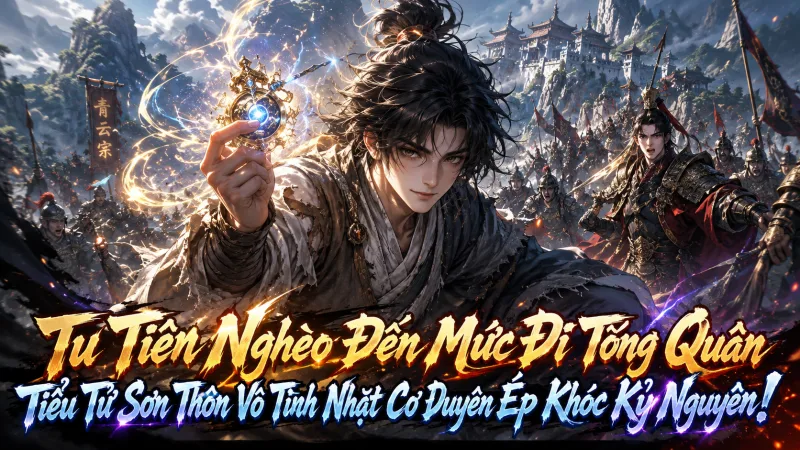 [TRỌN BỘ 1-1013] Tu Tiên Nghèo Đến Mức Đi Tòng Quân, Tiểu Tử Sơn Thôn Vô Tình Nhặt Cơ Duyên Ép Khóc Kỷ Nguyên!