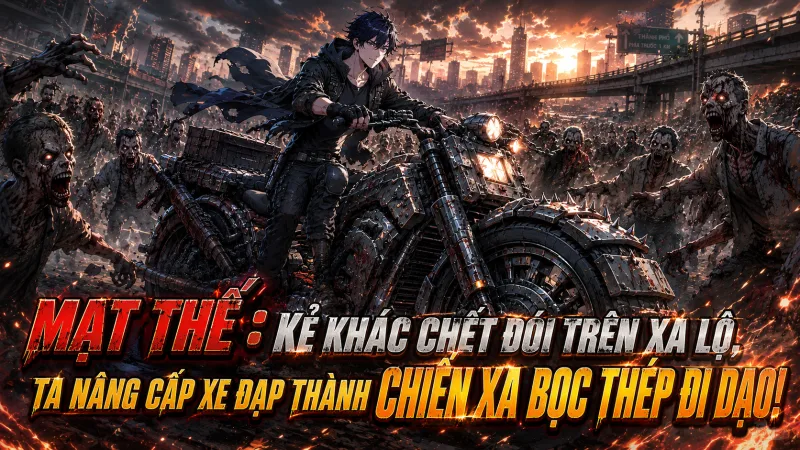[TRỌN BỘ 1-940] Mạt Thế Kẻ Khác Chết Đói Trên Xa Lộ, Ta Nâng Cấp Xe Đạp Thành Chiến Xa Bọc Thép Đi Dạo!