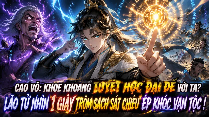 [TRỌN BỘ -987] Cao Võ Khoe Khoang Tuyệt Học Đại Đế Với Ta Lão Tử Nhìn 1 Giây Trộm Sạch Sát Chiêu Ép Khóc Vạn Tộc!