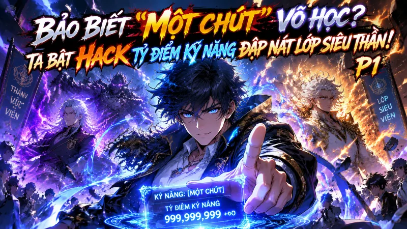 [TRỌN BỘ 113 GIỜ] Cao Võ: Bảo Biết "Một Chút" Võ Học? Ta Bật Hack Tỷ Điểm Kỹ Năng Đập Nát Lớp Siêu Thần!