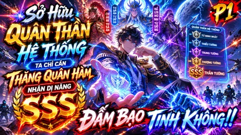 【TRỌN BỘ 1-428】Sở Hữu Quân Thần Hệ Thống: Ta Chỉ Cần Thăng Quân Hàm Nhận Dị Năng SSS, Đấm Bạo Tinh Không!!