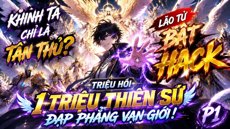 [TRỌN BỘ 1-786] Lãnh Chúa: Khinh Ta Chỉ Là Tân Thủ? Lão Tử Bật Hack Triệu Hồi 1 Triệu Thiên Sứ Đạp Phẳng Vạn Giới!