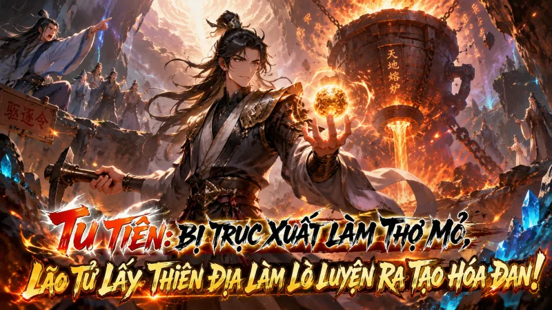 [TRỌN BỘ - 101] Tu Tiên Bị Trục Xuất Làm Thợ Mỏ, Lão Tử Lấy Thiên Địa Làm Lò Luyện Ra Tạo Hóa Đan!