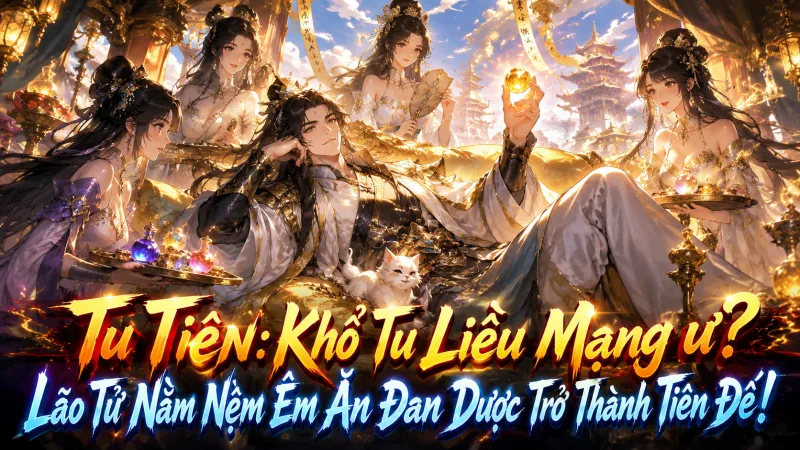 [TRỌN BỘ 1-999] Tu Tiên Khổ Tu Liều Mạng Ư Lão Tử Nằm Nệm Êm Ăn Đan Dược Trở Thành Tiên Đế!