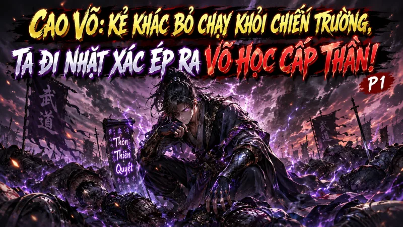 [TRỌN BỘ 1-323] Cao Võ: Kẻ Khác Bỏ Chạy Khỏi Chiến Trường, Ta Đi Nhặt Xác Ép Ra Võ Học Cấp Thần!