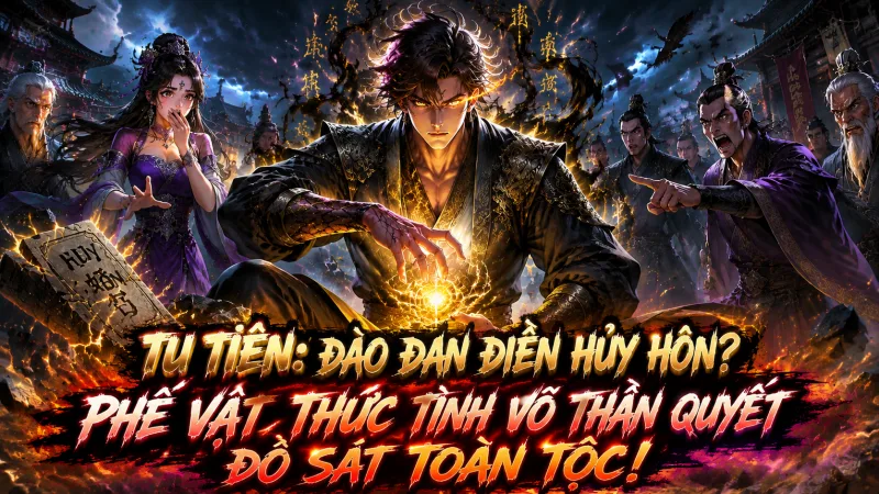 [TRỌN BỘ- 011] Tu Tiên:  Đào Đan Điền Hủy Hôn Phế Vật Thức Tỉnh Võ Thần Quyết Đồ Sát Toàn Tộc!