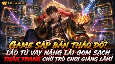 [TRỌN BỘ -496] Game Sập Bán Tháo Đồ Lão Tử Vay Nặng Lãi Gom Sạch Thần Trang Chờ Trò Chơi Giáng Lâm !