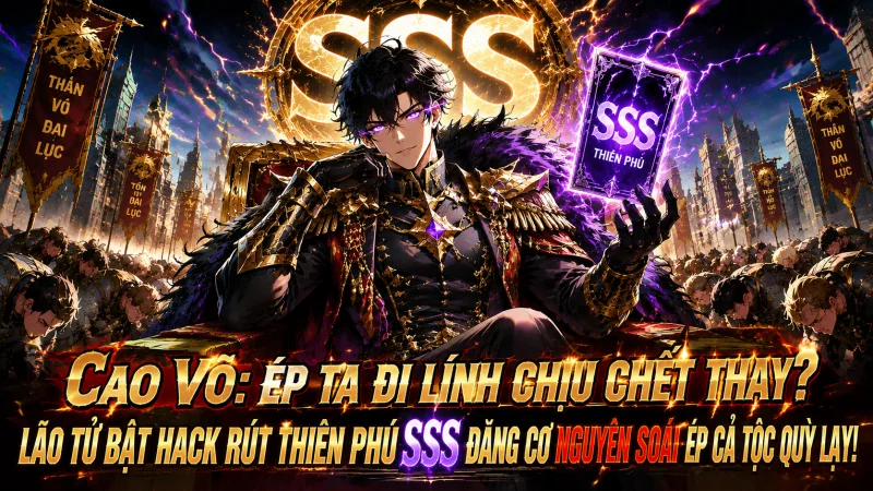 [TRỌN BỘ -600] Cao Võ Ép Ta Đi Lính Chịu Chết Thay Lão Tử Bật Hack Rút Thiên Phú SSS Đăng Cơ Nguyên Soái Ép Cả Tộc Quỳ Lạy!