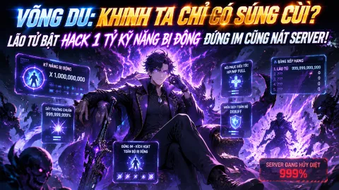 [TRỌN BỘ 1-596] Võng Du: Khinh Ta Chỉ Có Súng Cùi? Lão Tử Bật Hack 1 Tỷ Kỹ Năng Bị Động Đứng Im Cũng Nát Server!