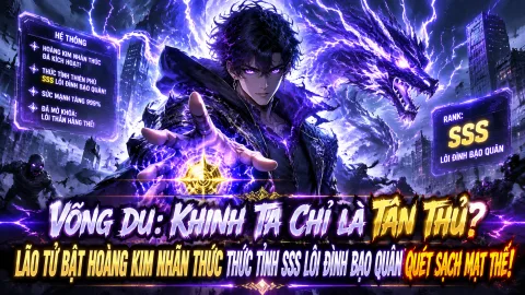 [TRỌN BỘ -614] Võng Du: Khinh Ta Chỉ Là Tân Thủ? Lão Tử Bật Hoàng Kim Nhãn Thức Tỉnh SSS Lôi Đình Bạo Quân Quét Sạch Mạt Thế!