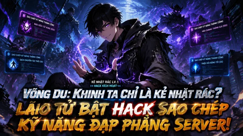 [TRỌN BỘ -1950] Võng Du: Khinh Ta Chỉ Là Kẻ Nhặt Rác? Lão Tử Bật Hack Sao Chép Kỹ Năng Đạp Phẳng Server!