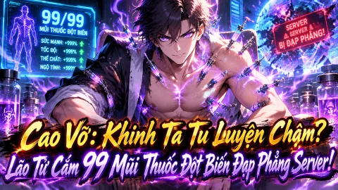 [TRỌN BỘ -798] Cao Võ: Khinh Ta Tu Luyện Chậm? Lão Tử Cắm 99 Mũi Thuốc Đột Biến Đạp Phẳng Server!