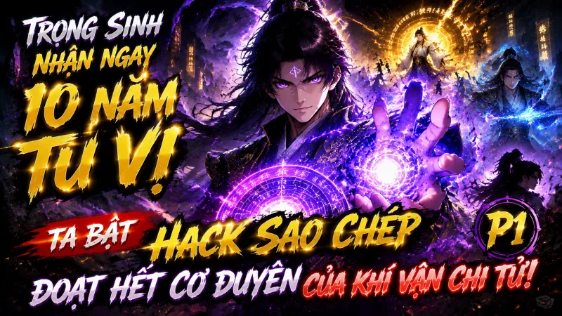 [TRỌN BỘ 1-1382] Trọng Sinh Nhận Ngay 10 Năm Tu Vi, Ta Bật Hack Sao Chép Đoạt Hết Cơ Duyên Của Khí Vận Chi Tử!