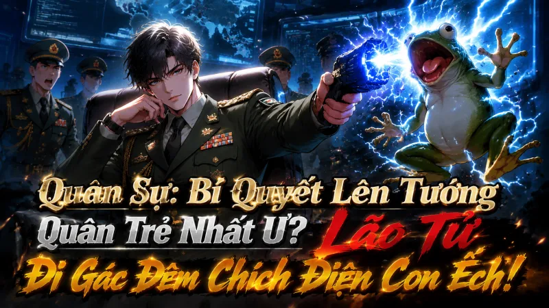 [TRỌN BỘ -600] Quân Sự: Bí Quyết Lên Tướng Quân Trẻ Nhất Ư? Lão Tử Đi Gác Đêm Chích Điện Con Ếch!