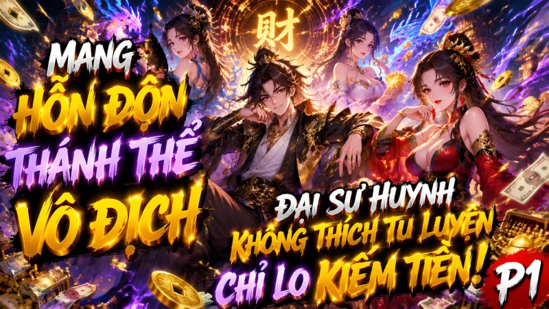 【Trọn Bộ 1-1256】Mang Hỗn Độn Thánh Thể Vô Địch, Đại Sư Huynh Không Thích Tu Luyện Chỉ Lo Kiếm Tiền!