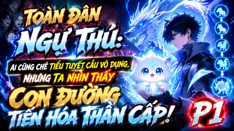 【Full 1-872】Toàn Dân Ngự Thú: Ai Cũng Chê Tiểu Tuyết Cầu Vô Dụng, Nhưng Ta Nhìn Thấy Con Đường Tiến Hóa Thần Cấp!