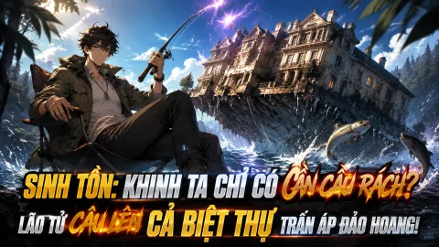 [TRỌN BỘ -1353] Sinh Tồn: Khinh Ta Chỉ Có Cần Câu Rách? Lão Tử Câu Lên Cả Biệt Thự Trấn Áp Đảo Hoang!