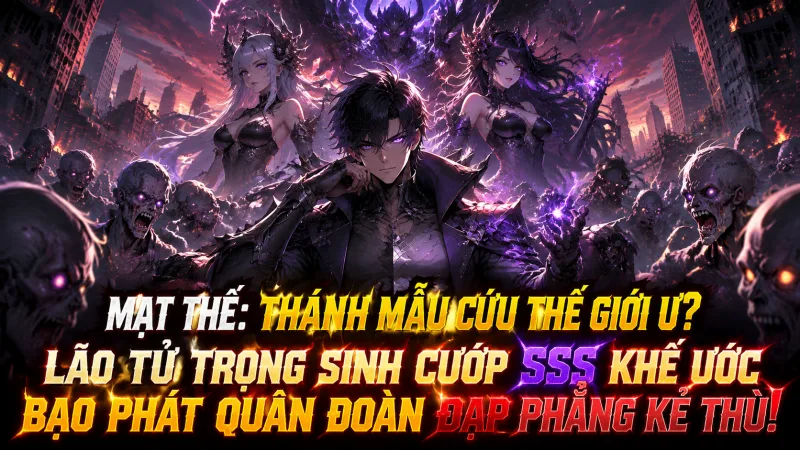 [TRỌN BỘ -2289] Mạt Thế: Thánh Mẫu Cứu Thế Giới Ư? Lão Tử Trọng Sinh Cướp SSS Khế Ước Bạo Phát Quân Đoàn Đạp Phẳng Kẻ Thù!